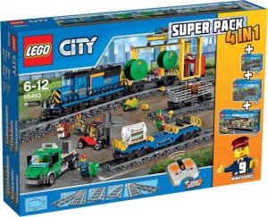 LEGO City Treinen Super Pack 4in1 - 66493