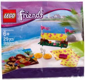 LEGO Friends picknick het strand