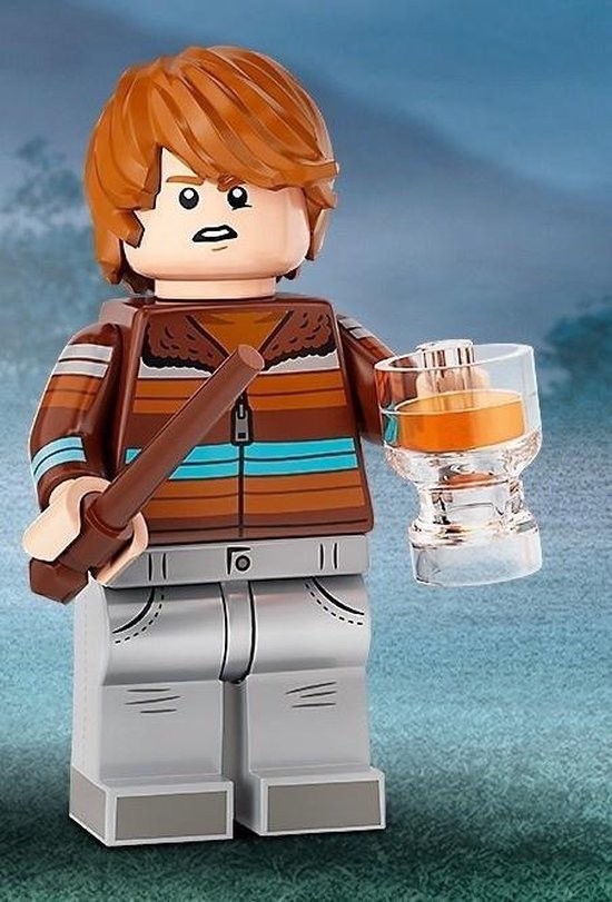 LEGO Minifigures Harry Potter Serie 2 - Ron Weasley 4/16 - 71028 - Lego ...